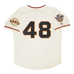 Pablo Sandoval 2010 San Francisco Giants Creme Home World Series Herren Trikot - Bild 1 von 5