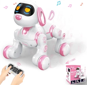 Robot Dog Toy for Kids, Easy Programmable Remote Control Dog Robot with Head Tou - Picture 1 of 7