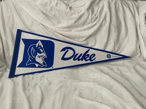 Duke Blue Devils Pennant Officially Licensed 29.5" WinCraft Sports Cover