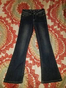 Grace en Los Ángeles Pantalones de mezclilla para niñas Flare talla 7 nuevos sin etiqueta - Imagen 1 de 4