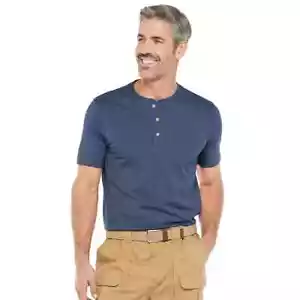 Herren Croft & Barrow® klassische Passform extra weich pflegeleicht Henley normale Größe S - Bild 1 von 2