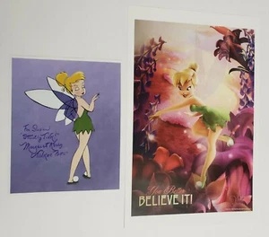 Margaret Kerry Hand Signed 8x10 Photo Disney Tinkerbell Peter Pan W/ Poster RP. - Picture 1 of 4