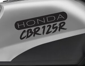 HONDA CBR 125R motorbike bike logo decals CUSTOM COLOUR Vinyl Sticker