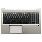 Palmrest For HP Probook 450 G8 455 G8 With Backlit US Keyboard M21742-001 silver