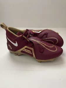 Men Nike Alpha Menace Pro 3 Florida State FSU Football Cleat DH3358-600 Sz 14.5 - Picture 1 of 10