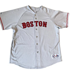 Vintage 2004 Majestic 6400 grau Boston Red Sox Herren MLB Team Trikot XL *lesen - Bild 1 von 24