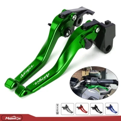 Palancas de embrague de freno cortas para Kawasaki Ninja 1000 2017 2018 2019 mangos ZX1000 Foto 1 de 4