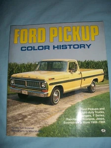 Ford Pickup Color History by Mike Mueller and Tom Brownell (1994, Paperback) - Bild 1 von 1