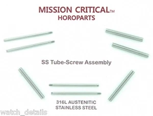 4 tubos y 4 tornillos para Panerai® 40mm - 2s 22mm MISSION CRITICAL™ HOROPARTS - Imagen 1 de 2