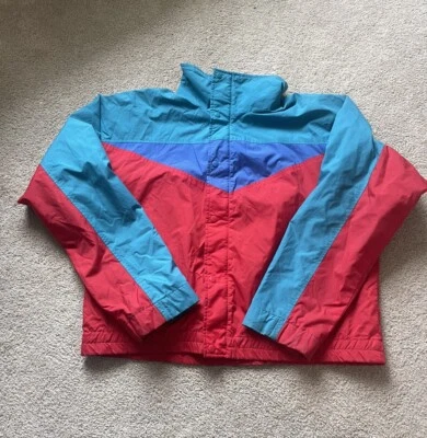 Chaqueta cortavientos vintage Red Label The NORTH FACE colorblock talla L Foto 1 de 4