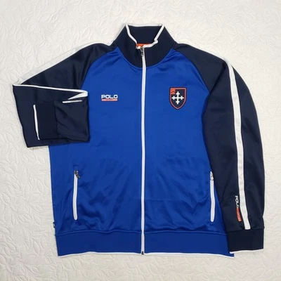 Chaqueta Polo Sport Performance para Hombres XXL Azul Ralph Lauren Pony Logo 2XL Foto 1 de 4