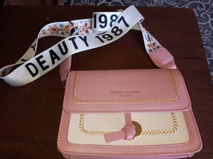 SN & FASHION Sen Nai Dusty Pink Fashionable Bag For Women Crossbody Bag Only - Picture 1 of 5
