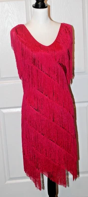 PRETTY GUIDE VESTIDO DE HALLOWEEN ESTILO ALETA ROSA CALIENTE DISFRAZ TALLA PEQUEÑA Foto 1 de 4