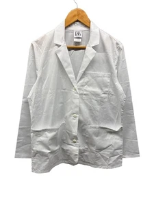 Cherokee Project Lab Lab Coat Men’s Size Medium White Modern Classic Uniform - Picture 1 of 10