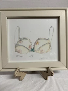 Dessous Zeichnung Druck von Kolene Spicher 10" x 8,5" mit weißem Rahmen - Bild 1 von 9