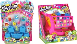Shopkins season1 12 piece + season1 Shopping Cart Rangs Japan (RANGS) Set of 2 - Picture 1 of 1