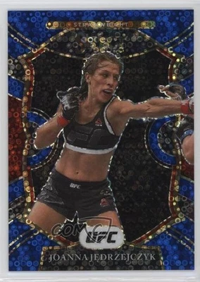2021 Panini Select UFC Concourse Blue Disco Prizm /99 Joanna Jedrzejczyk #45 - Image 1 of 2