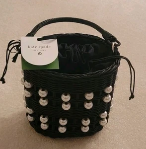 Pearl Embellished Basket Bucket Bag - kate spade new york - Picture 1 of 14