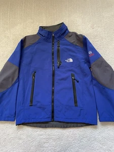 North Face Summit Series Jacket Men’s XL Blue Softshell Outdoor -READ - Picture 1 of 15