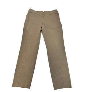 Sundance The Most Fabulous Ankle Pant Damen 12 braun mittelhoher Bund Hose seitlicher Reißverschluss - Bild 1 von 6