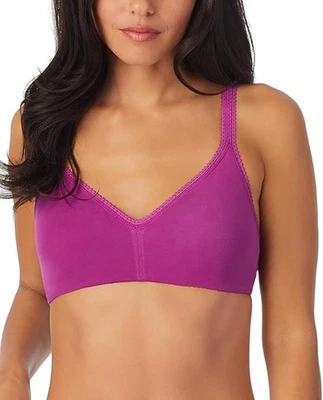Bralette On Gossamer Cabana mezcla de algodón elástico para mujer pequeño vino morado Foto 1 de 4