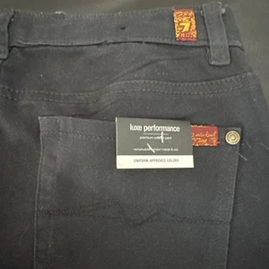 Seven For All Mankind, Boys, Slimmy Lux Performance Premium School Pants 14 Navy - Picture 1 of 8