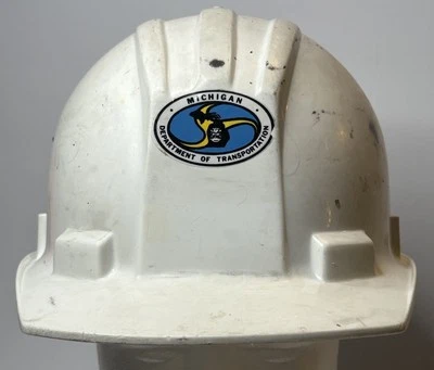 Sombrero duro vintage MI Dept of Trans Bullard modelo 5100 Noble clase A y B EE. UU. Foto 1 de 4