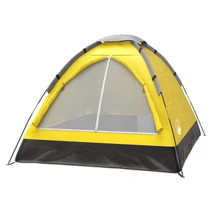 2-Personen Kuppelzelt - Regen Fliegen & Tragetasche einfacher Aufbau Wandern Camping Zelt - Bild 1 von 7