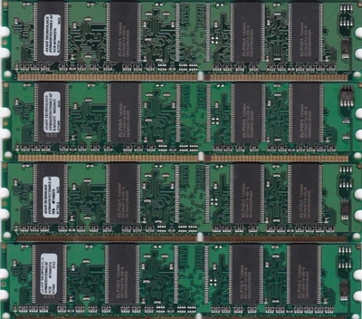 1GB 4x256MB DDR-266 AVANT/NCR MEMORY RAM KIT PC-2100 AVM6432U51C5266K2-AP DDR1 - Image 1 of 3