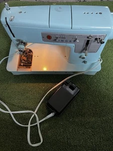 Vintage Singer Nähmaschine Modell 348 mit Pedal funktioniert bitte lesen - Bild 1 von 8