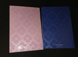 Paar Kate Spade blau & rosa Spade dünne Notizbücher - Bild 1 von 7