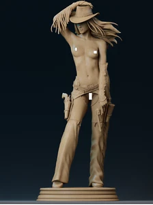 Nancy Callahan NSFW (1) Unpainted 1/12 resin model kit and base ca3d - Bild 1 von 2