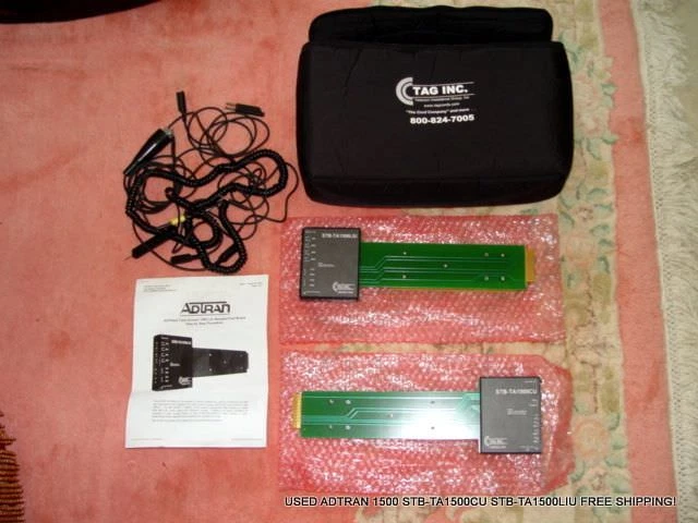 USED ADTRAN 1500 STB-TA1500CU STB-TA1500LIU FREE SHIPPING!  - Image 1 of 1