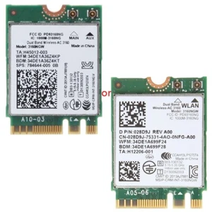 Wifi Card for Wireless-AC 3160 3160NGW Bluetooth-compatible 4.0 - Afbeelding 1 van 8