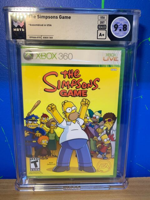 Gameteczone Jogo Xbox 360 The Simpsons The Game - EA São Paulo SP -  Gameteczone a melhor loja de Games e Assistência Técnica do Brasil em SP