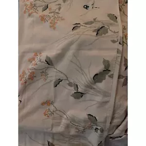 Vintage Set Of Two King Size Floral Pillowcases Fitted Flat Sheets Set - Picture 1 of 6