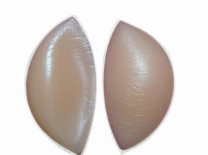 Flirtzy Silicone Push Up Bra Inserts - Breast Enhancers, Waterproof, A-C Cup - Picture 1 of 6