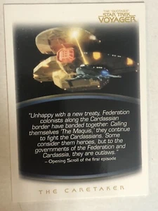 Quotable Star Trek Voyager Trading Card #3 Caretaker - Bild 1 von 2