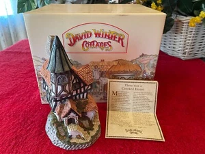 DAVID WINTER There Was A Crooked House, NEW, Mint, Original Box w/COA - Picture 1 of 7