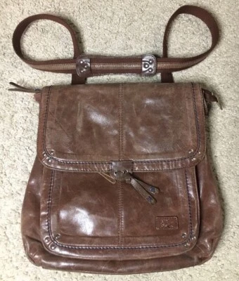 Mochila convertible The Sak Ventura bolso de mano bandolera de cuero marrón envejecido Foto 1 de 4