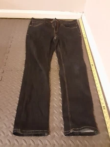 RSQ Jeans New York Slim Straight Mens 31x30 Dark Blue Mid Rise Stretch #S177 - Picture 1 of 5