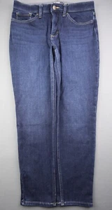 Pantalones de mezclilla para mujer Lee ajustados pierna ajustada tiro medio talla 10 cortos (31x26) - Imagen 1 de 8