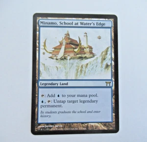 MTG Minamo, School at Water's Edge Kamigawa Rare Magic The Gathering NM - Picture 1 of 2