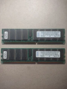 Mitsubishi PC2100R-25330-N0 1GB CL2.5 ECC Registered Memory DDR1 SDRAM UNTESTED - Picture 1 of 3