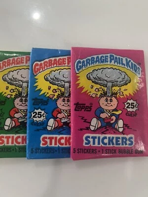 Topps Garbage Pail Kids Original 1st 2nd 3rd 4th 5th Series GPK Wax 1 Packs OS1 - Image 1 of 4