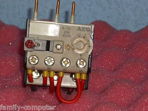 AEG b17S 910-341 934-00 5,5-8A - Imagen 1 de 2