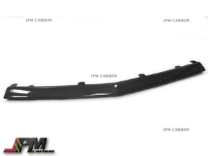 For 2012-2014 W204 C63AMG Only Carbon Fiber Front Bumper Center Cover Add-On Lip - Picture 1 of 3
