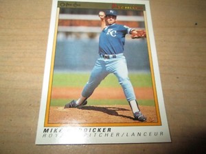 1991 OPC O-Pee-Chee Premier Baseball # 10 MIKE BODDICKER KANSAS CITY ROYALS