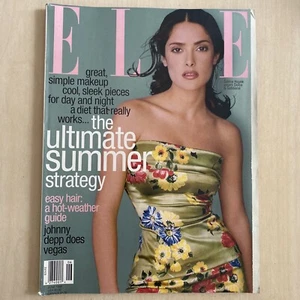 1998 ELLE June Salma Hayek JOHNNY DEPP Annie Morton Jaime Rishar Gabrielle REECE - Imagen 1 de 3