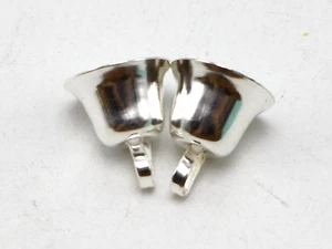 100 Silver Christmas Jingle Bells Charms Pendants 11mm for Craft DIY - Picture 1 of 7
